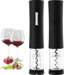 Braders Korkociąg Elektryczny Otwieracz Wina LED na baterie czarny Braders 17