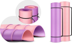 Triton NeoSport Mata do ćwiczeń 173 x 61 x 0,6 cm  - 19203 fioletowo-różowa 5