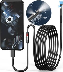 Inskam Kamera INSPEKCYJNA DUO ENDOSKOP 2M 7LED 2xFHD WIFI 1