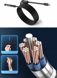 Inskam Kamera INSPEKCYJNA DUO ENDOSKOP 2M 7LED 2xFHD WIFI 10