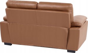 Beliani Sofa 2-osobowa złoty brąz VOGAR 7