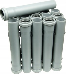 AQUER Rura Aquer R75/1000 SZARA PP 75x1,9x1000 szara 5