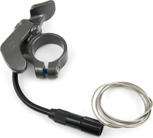 SR Suntour Dźwignia blokady amortyzatora SR suntour, do wszystkich modeli amortyzatorów, grafitowa 3