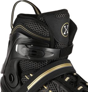 Nils Extreme NA1128 CZARNO-ZŁOTE ROZM. XL(43-45) ŁYŻWOROLKI NILS EXTREME 6