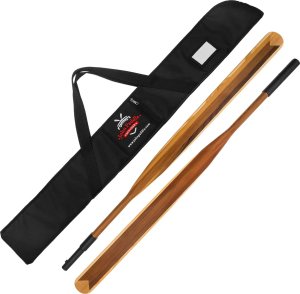 John Paddle Składane Wiosło Grenlandzkie John Paddle Cedrowe Proste z Pokrowcem 85 mm 220 cm 2