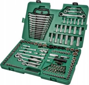 Zestaw narzędzi SATA SATA ZESTAW KLUCZY  150el  1/4"  3/8" 1/2"WALIZKA 18