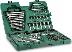 Zestaw narzędzi SATA SATA ZESTAW KLUCZY  150el  1/4"  3/8" 1/2"WALIZKA 20