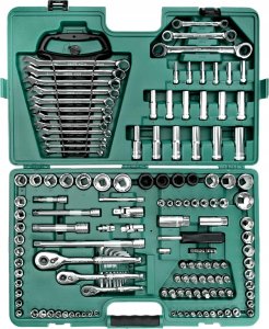 Zestaw narzędzi SATA SATA ZESTAW KLUCZY  150el  1/4"  3/8" 1/2"WALIZKA 28