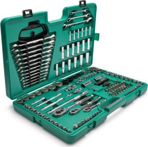 Zestaw narzędzi SATA SATA ZESTAW KLUCZY  150el  1/4"  3/8" 1/2"WALIZKA 37