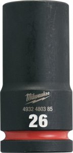 Milwaukee MILWAUKEE IMPACT SOCKET. 3/4" 26mm LONG 1