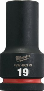 Milwaukee MILWAUKEE IMPACT SOCKET. 3/4" 19mm LONG 1