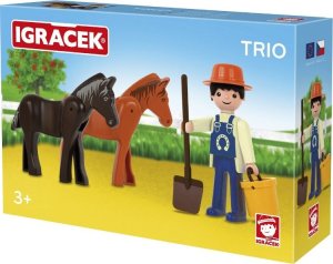 Figurka Igracek FIGURKI TRIO - ROLNIK 26216 1