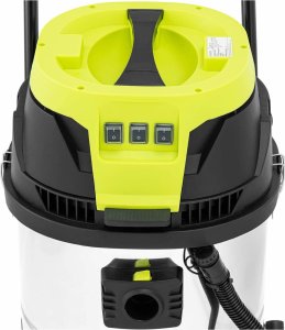 Ulsonix Odkurzacz przemysłowy do czyszczenia na sucho i mokro 3000 W 100 l Odkurzacz przemysłowy do czyszczenia na sucho i mokro 3000 W 100 l 4