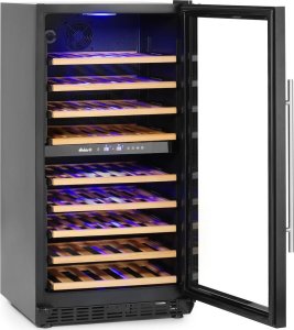 ARKTIC Lodówka chłodziarka do wina dwustrefowa na 72 butelki 232 l 110 W Lodówka chłodziarka do wina dwustrefowa na 72 butelki 232 l 110 W 4