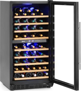 ARKTIC Lodówka chłodziarka do wina dwustrefowa na 72 butelki 232 l 110 W Lodówka chłodziarka do wina dwustrefowa na 72 butelki 232 l 110 W 7