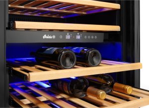 ARKTIC Lodówka chłodziarka do wina dwustrefowa na 72 butelki 232 l 110 W Lodówka chłodziarka do wina dwustrefowa na 72 butelki 232 l 110 W 8