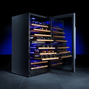 ARKTIC Lodówka chłodziarka do wina dwustrefowa na 72 butelki 232 l 110 W Lodówka chłodziarka do wina dwustrefowa na 72 butelki 232 l 110 W 9