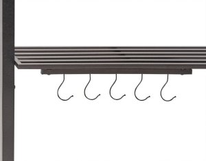 Beliani Pawilon ogrodowy 245 x 200 cm ciemnozielony NARO Bel 7