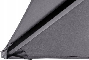 Beliani Pawilon ogrodowy 240 x 148 Szary NARO 4