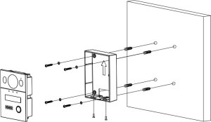 Dahua Technology Zestaw wideodomofonowy DAHUA KTX02(S) 3