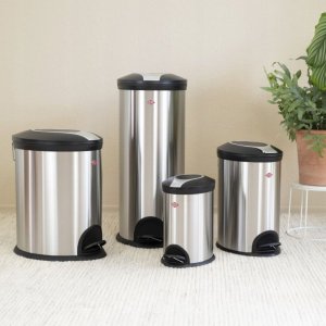 Kosz na śmieci Wesco Kosz stalowy Tretmülleimer 107 30L -  WESCO 3