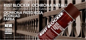 DECO COLOR Farba na rdze szary jasny RAL 7035 RUST BLOCKER 2