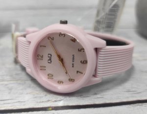 Zegarek Q&Q Zegarek QQ VS13-005 Różowy Młodzieżowy Lekki 3