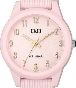 Zegarek Q&Q Zegarek QQ VS13-005 Różowy Młodzieżowy Lekki 4