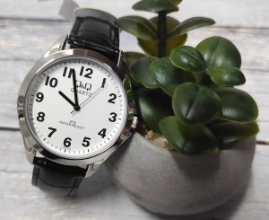 Zegarek Q&Q Zegarek Q&Q C192-304 Klasyczny Męski Srebrny 7