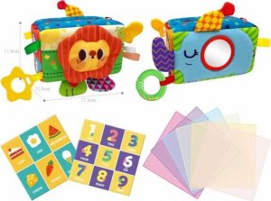 Woopie Zabawka Edukacyjna Sensoryczna Pani Metka Pudełeczko Chusteczek 9