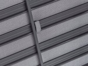 Beliani Duży zestaw wypoczynkowy dla 5 osób Uniwersalny Aluminium Szary COCCORINO 14