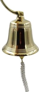 Giftdeco Dzwon okrętowy mosiężny - HB43/7 - śr. 17,5cm 2