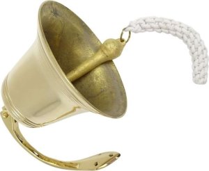 Giftdeco Dzwon okrętowy mosiężny - HB43/7 - śr. 17,5cm 4
