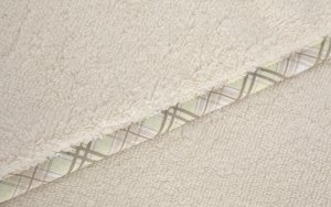 Vossen Ręcznik dziecięcy z kapturkiem 100x100 cm Teddy 103 Ecru 5