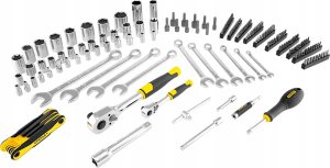 Zestaw narzędzi Stanley STANLEY ZESTAW KLUCZY 175cz. 1/4 - 1/2 2