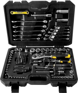 Zestaw narzędzi Stanley STANLEY ZESTAW KLUCZY 175cz. 1/4 - 1/2 3