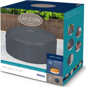 Bestway Pokrywa termiczna do SPA 180  x 66 cm Bestway 60317 5