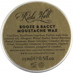Captain Fawcett Ricki Hall Booze & Baccy (Moustache Wax) 15 ml 5