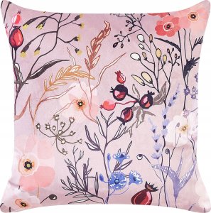 Beliani Zestaw 2 poduszek Welur Pastelowy róż ANEMONES 4