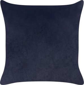 Beliani 2 welurowe poduszki dekoracyjne w liście 45 x 45 cm czarne GOLDENROD 4