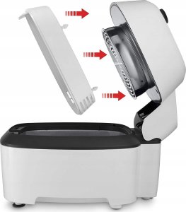 Frytkownica beztłuszczowa DeLonghi MultiFry Hot-air fryer FH2101/1.W 3