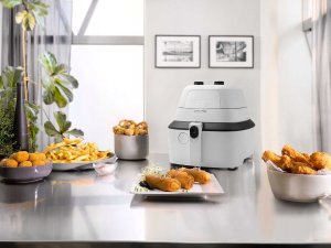 Frytkownica beztłuszczowa DeLonghi MultiFry Hot-air fryer FH2101/1.W 9