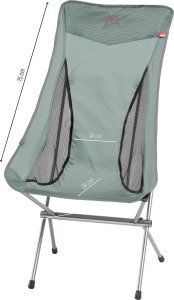 Robens Krzesło kempingowe Robens Observer - Granitowo-Szare Uniwersalny 4