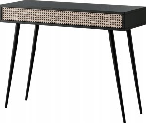Selsey Toaletka Bello 104 cm plecionka wiedeńska na czarnych nogach 1
