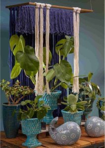 Aluro Makrama sznurkowa KITTIRI - rama metal_Aluro 2