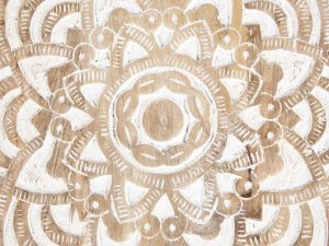 Beliani Zestaw 2 stolików pomocniczych z drewna mango jasny SAKITA 5