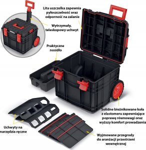 Prosperplast KISTENBERG C BLOCK PRO ZESTAW SKRZYŃ NARZĘDZIOWYCH 12
