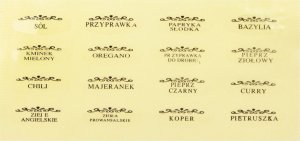 Brunbeste Stojak Obrotowy Na Przyprawy 16 Pojemników 2735 5