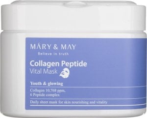 Mary&May Mary&May Ujędrniające maseczki Collagen Peptide Vital Mask - 30 sztuk 1