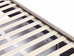 Beliani Łóżko z szufladami welurowe 180 x 200 cm beżowe LIEVIN 9